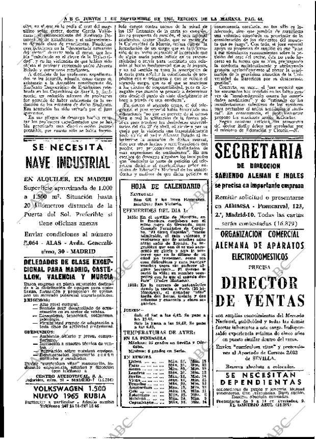 ABC MADRID 01-09-1966 página 44