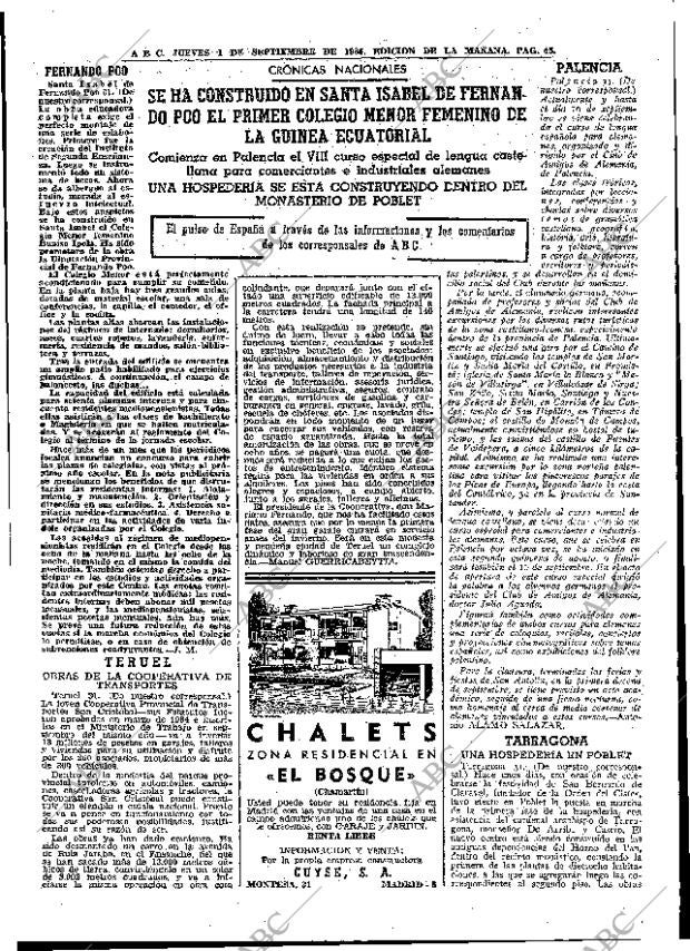 ABC MADRID 01-09-1966 página 45
