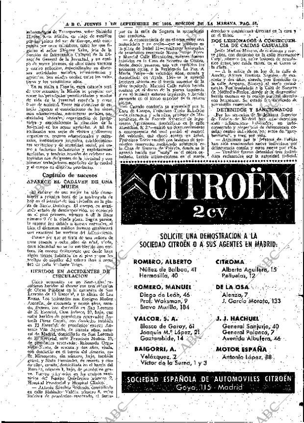 ABC MADRID 01-09-1966 página 53
