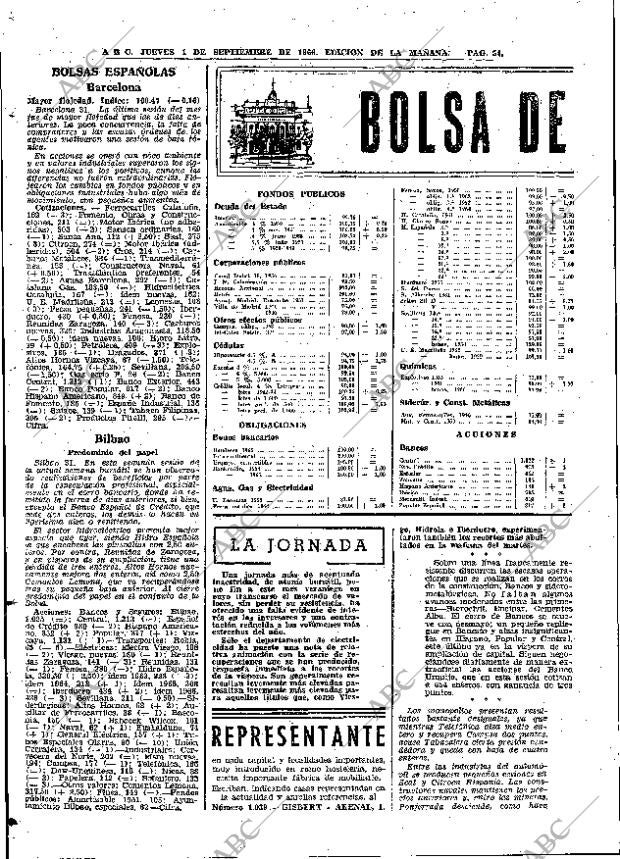 ABC MADRID 01-09-1966 página 54