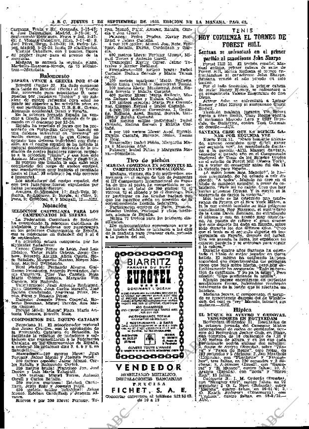 ABC MADRID 01-09-1966 página 62