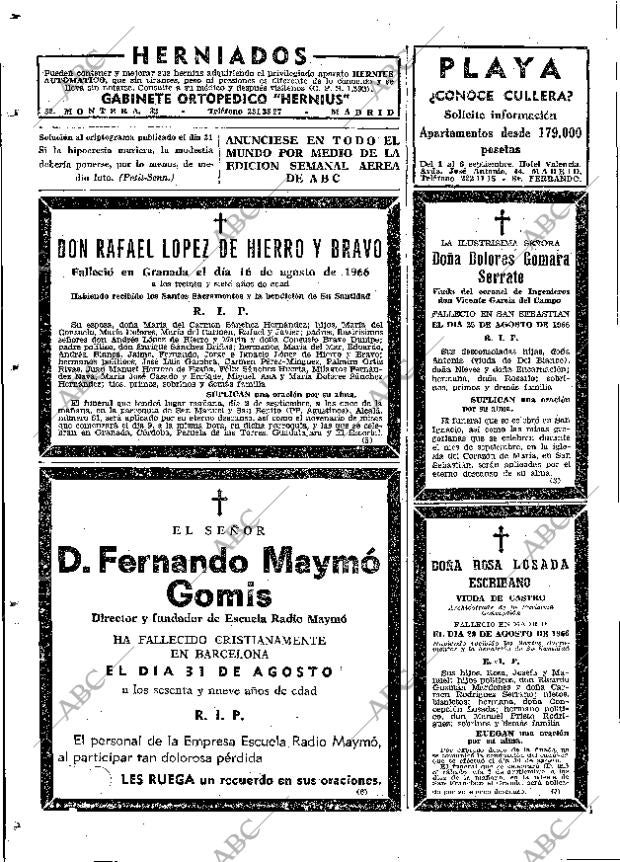 ABC MADRID 01-09-1966 página 74
