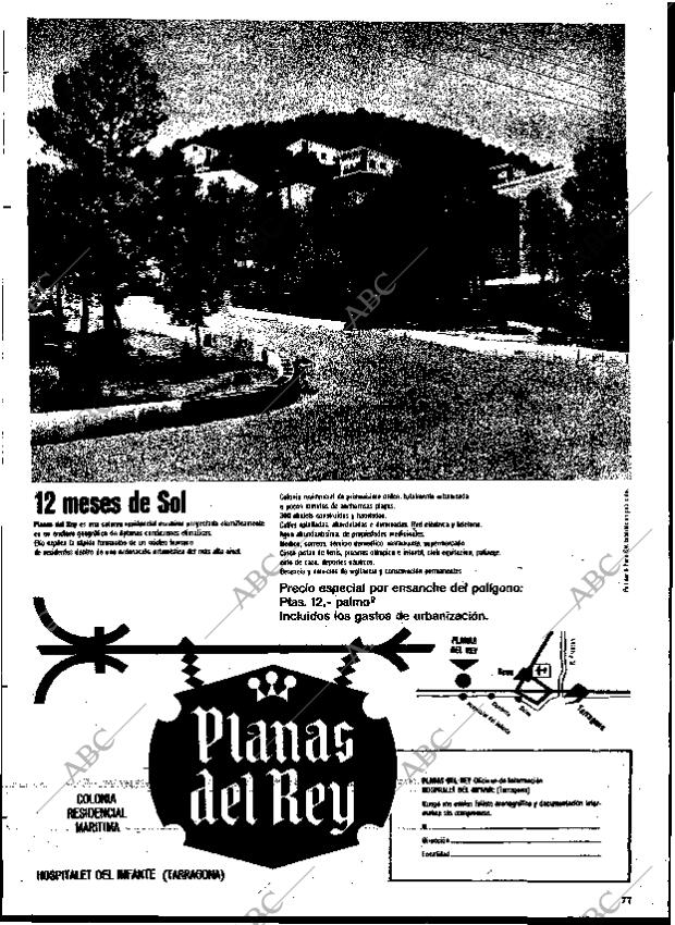 BLANCO Y NEGRO MADRID 03-09-1966 página 77