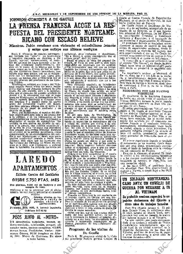 ABC MADRID 07-09-1966 página 31