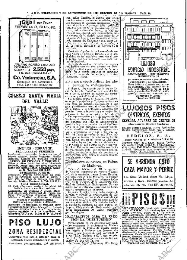 ABC MADRID 07-09-1966 página 40