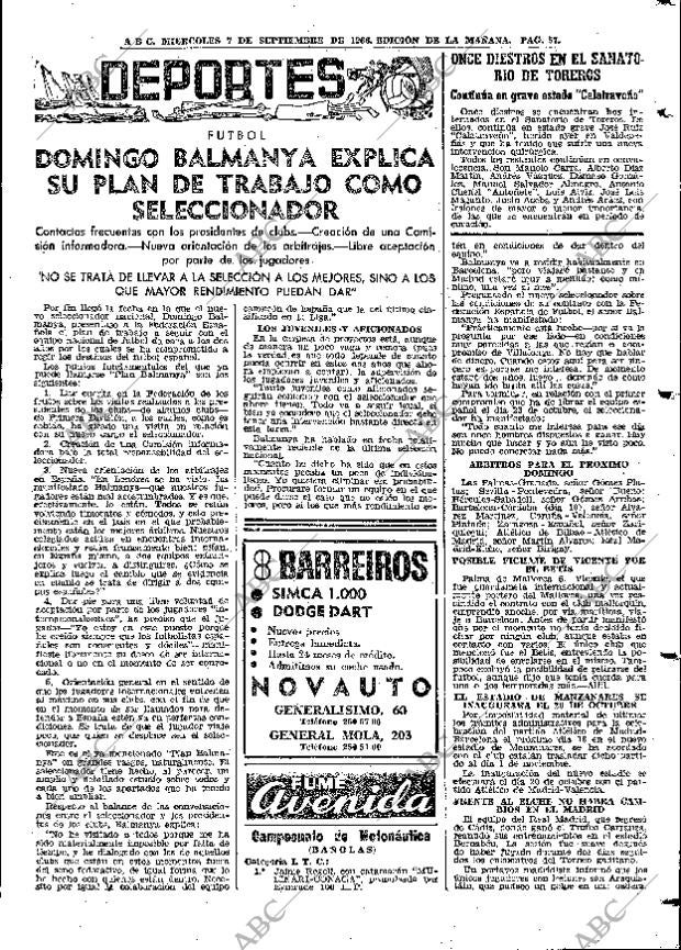 ABC MADRID 07-09-1966 página 57