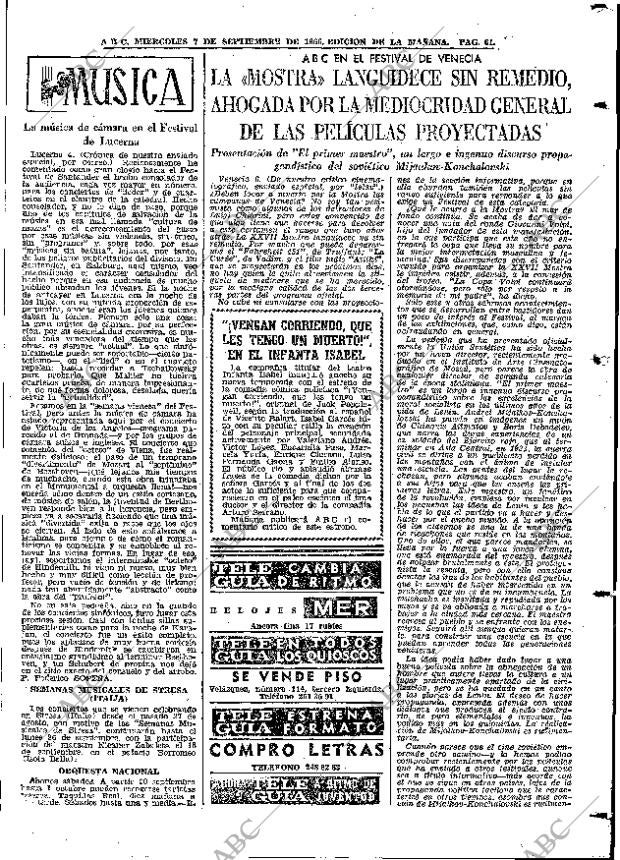 ABC MADRID 07-09-1966 página 61