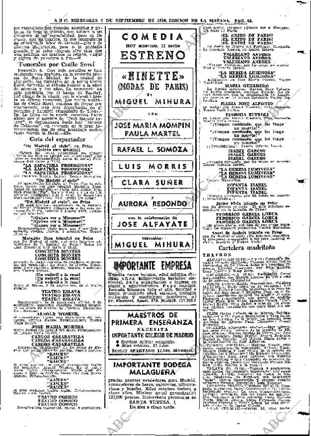 ABC MADRID 07-09-1966 página 63