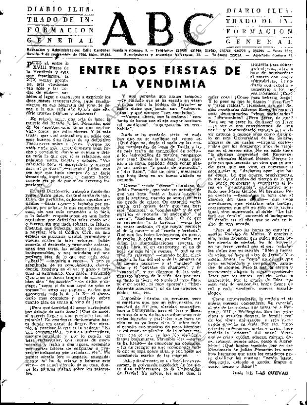ABC SEVILLA 09-09-1966 página 3
