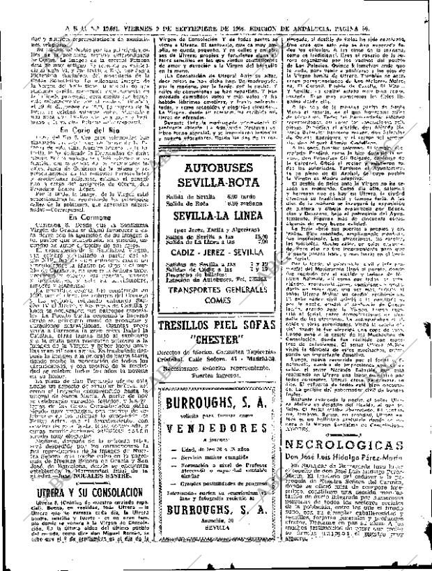 ABC SEVILLA 09-09-1966 página 56