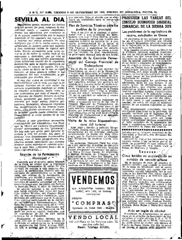 ABC SEVILLA 09-09-1966 página 61