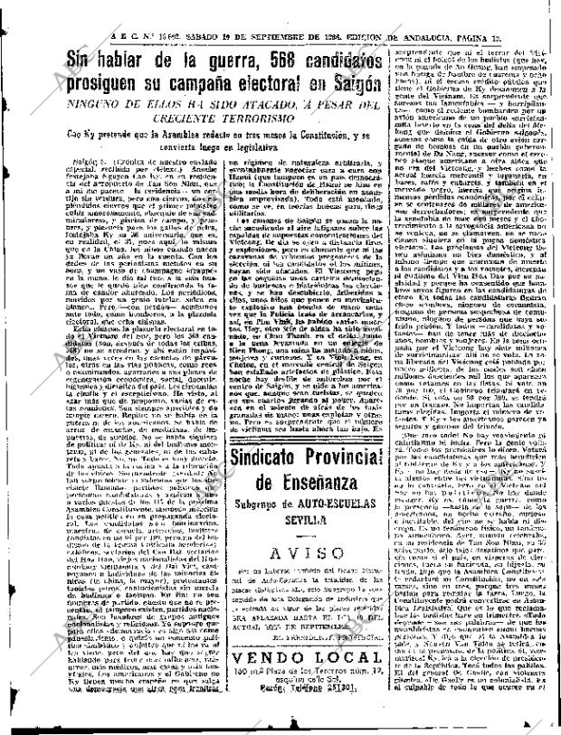 ABC SEVILLA 10-09-1966 página 19