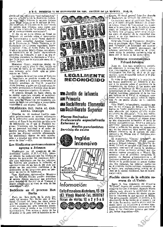 ABC MADRID 11-09-1966 página 52