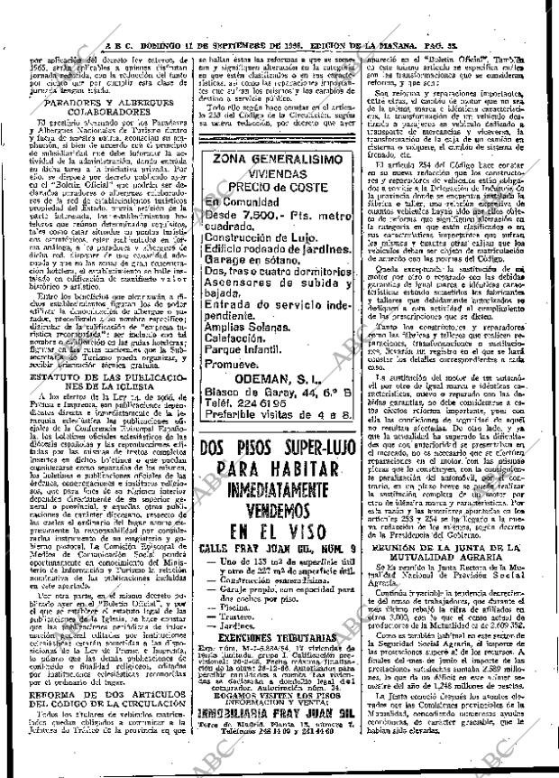 ABC MADRID 11-09-1966 página 55