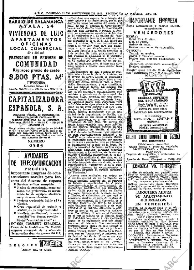 ABC MADRID 11-09-1966 página 63