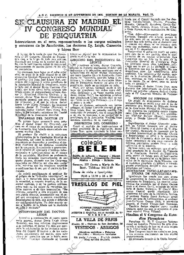 ABC MADRID 11-09-1966 página 72