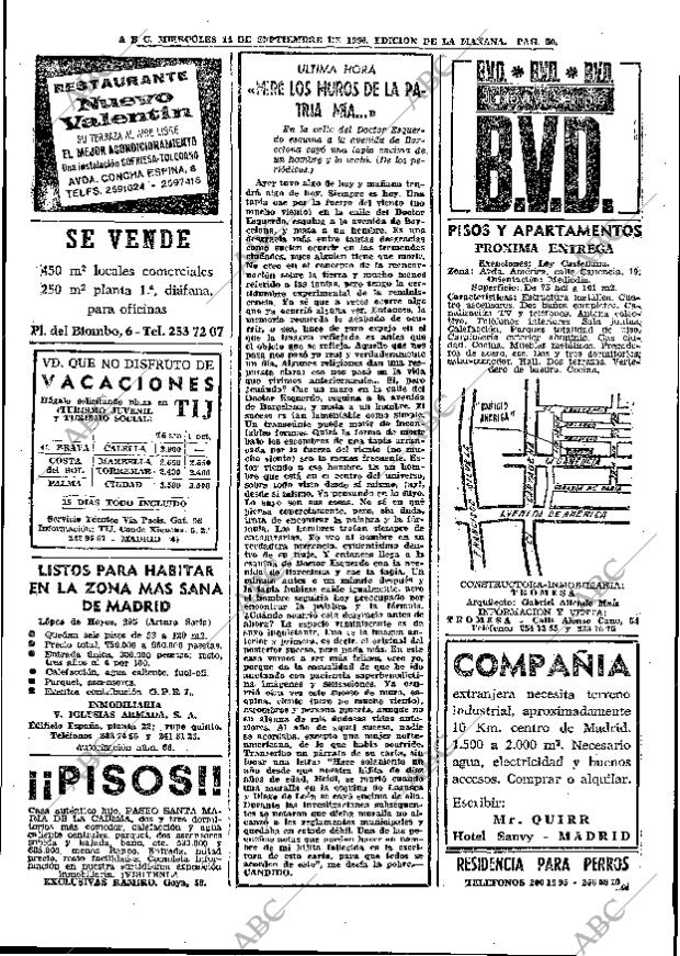 ABC MADRID 14-09-1966 página 50