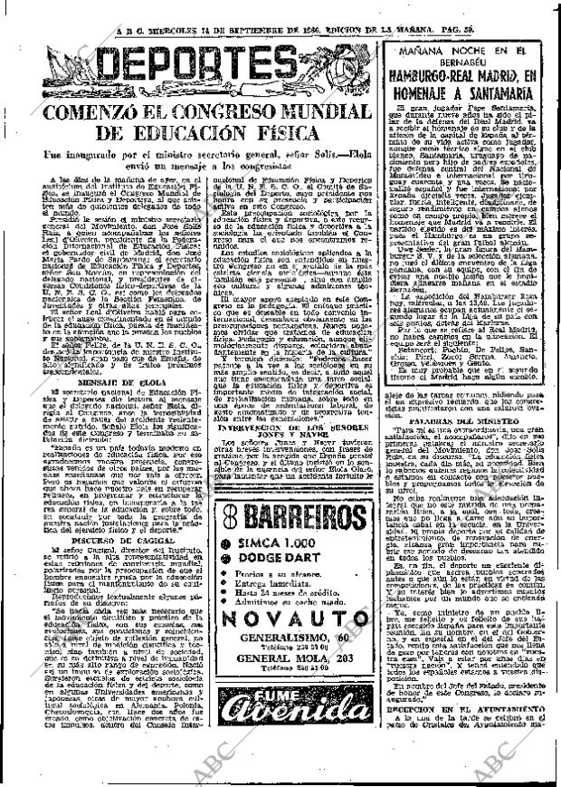 ABC MADRID 14-09-1966 página 59