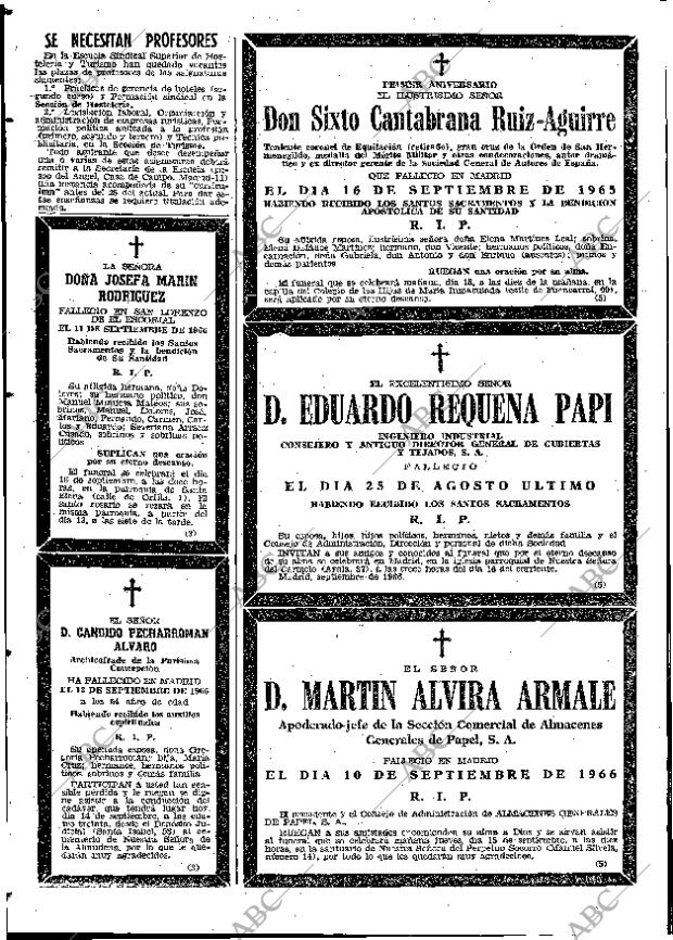 ABC MADRID 14-09-1966 página 82