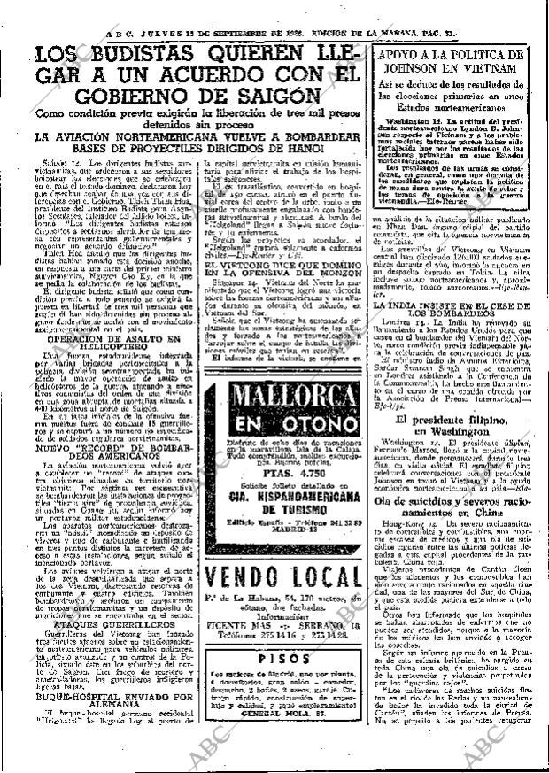 ABC MADRID 15-09-1966 página 31