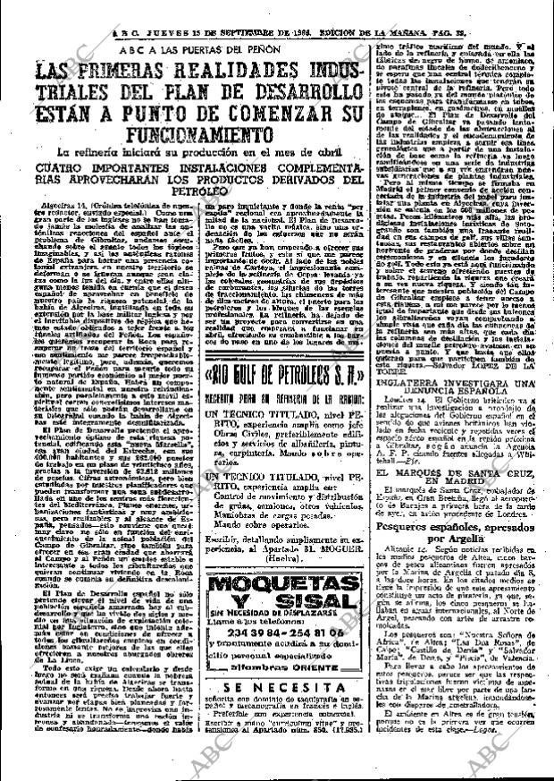 ABC MADRID 15-09-1966 página 39