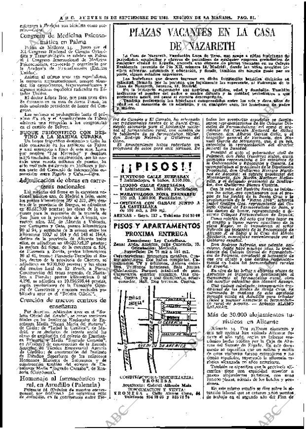 ABC MADRID 15-09-1966 página 51