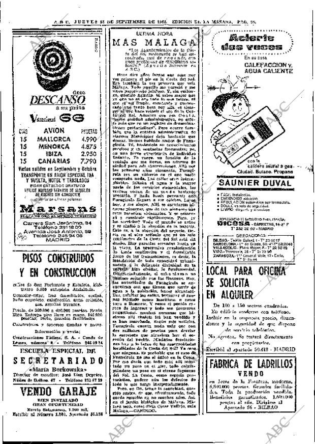 ABC MADRID 15-09-1966 página 56