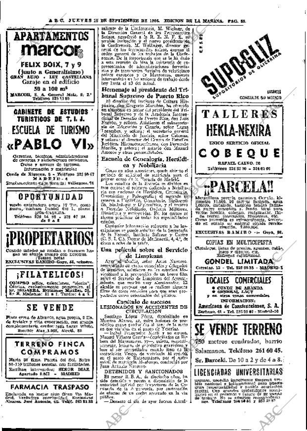 ABC MADRID 15-09-1966 página 58