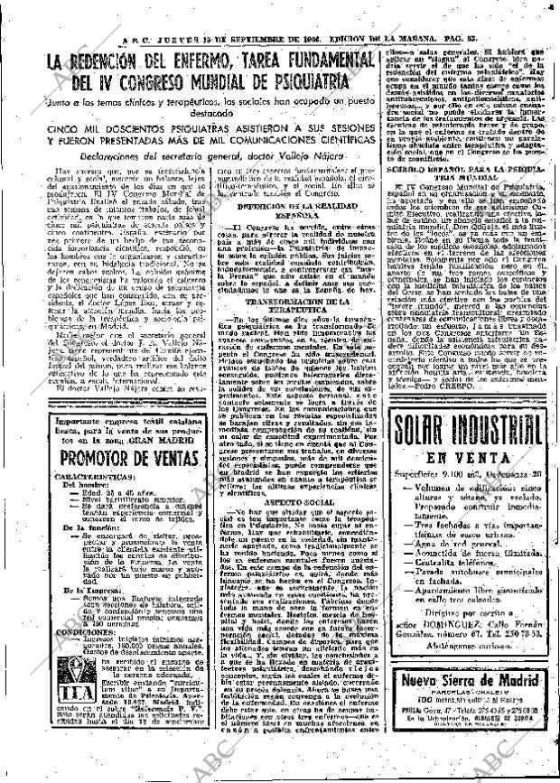 ABC MADRID 15-09-1966 página 63