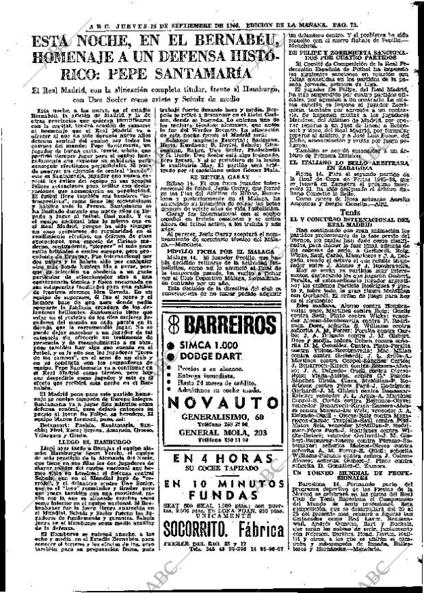 ABC MADRID 15-09-1966 página 73