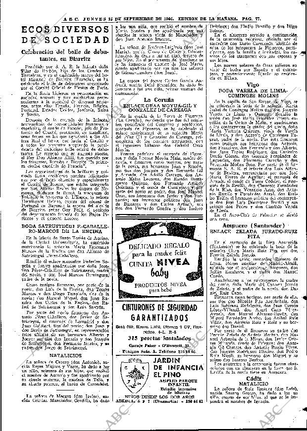 ABC MADRID 15-09-1966 página 77