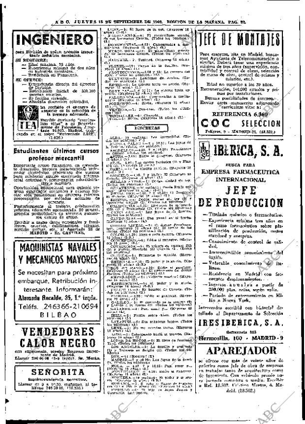 ABC MADRID 15-09-1966 página 82
