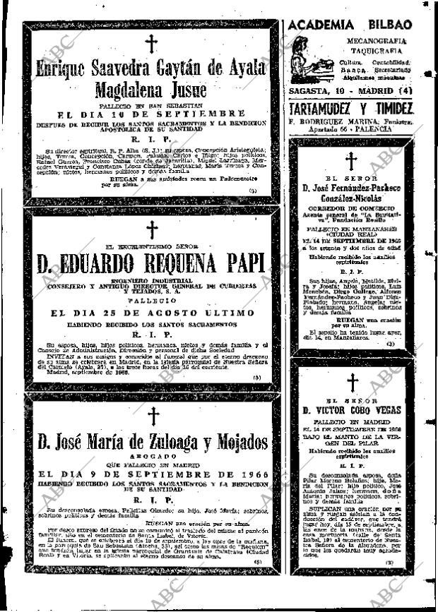 ABC MADRID 15-09-1966 página 95
