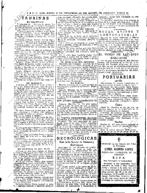 ABC SEVILLA 15-09-1966 página 63