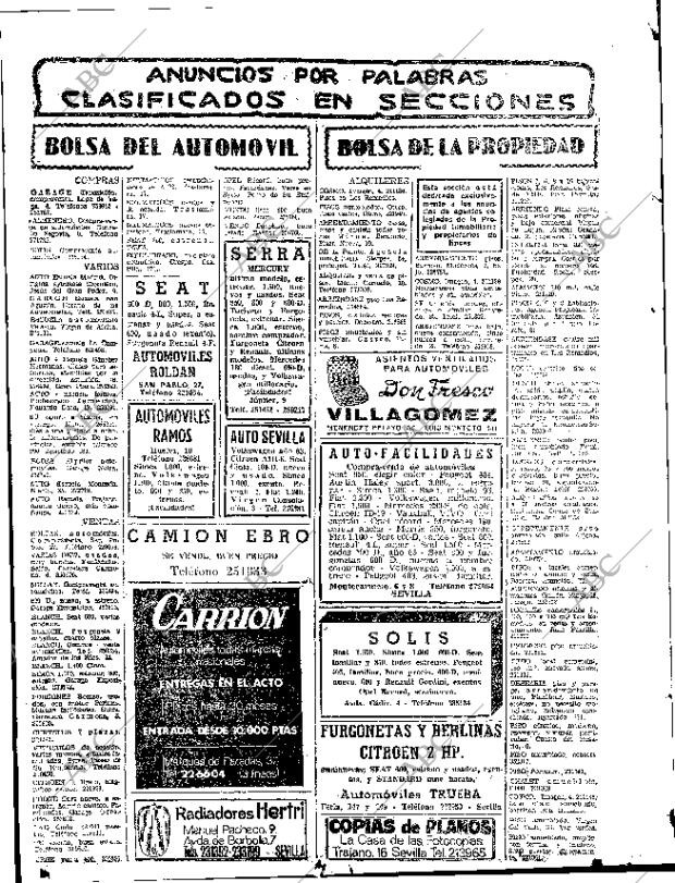 ABC SEVILLA 15-09-1966 página 64