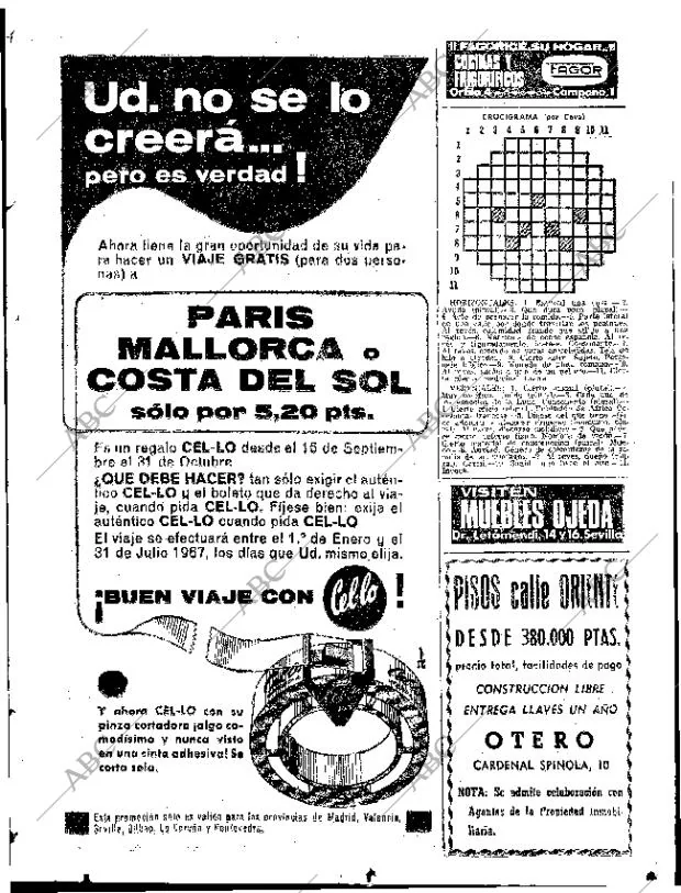 ABC SEVILLA 15-09-1966 página 67