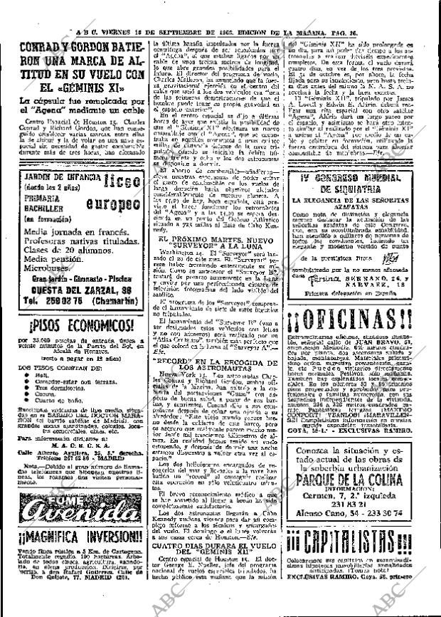ABC MADRID 16-09-1966 página 36