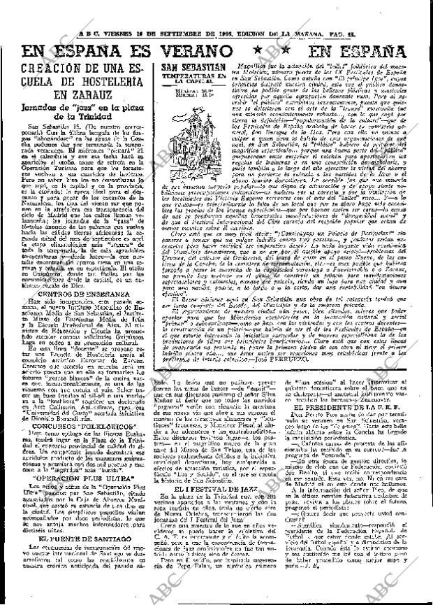 ABC MADRID 16-09-1966 página 48