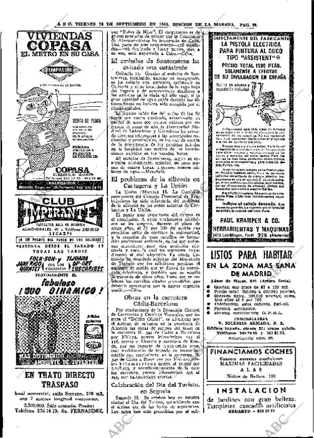 ABC MADRID 16-09-1966 página 52