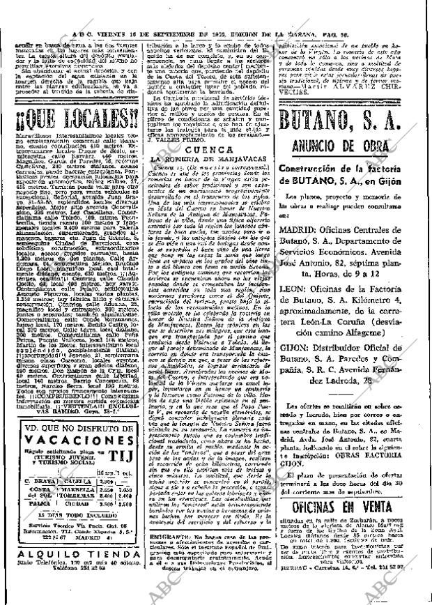 ABC MADRID 16-09-1966 página 56