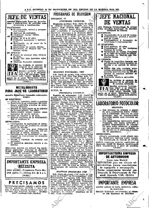 ABC MADRID 18-09-1966 página 103