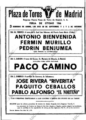 ABC MADRID 18-09-1966 página 36