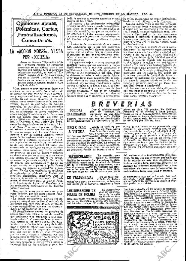 ABC MADRID 18-09-1966 página 48