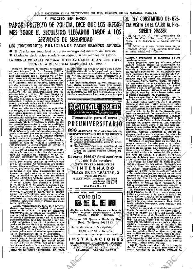 ABC MADRID 18-09-1966 página 53