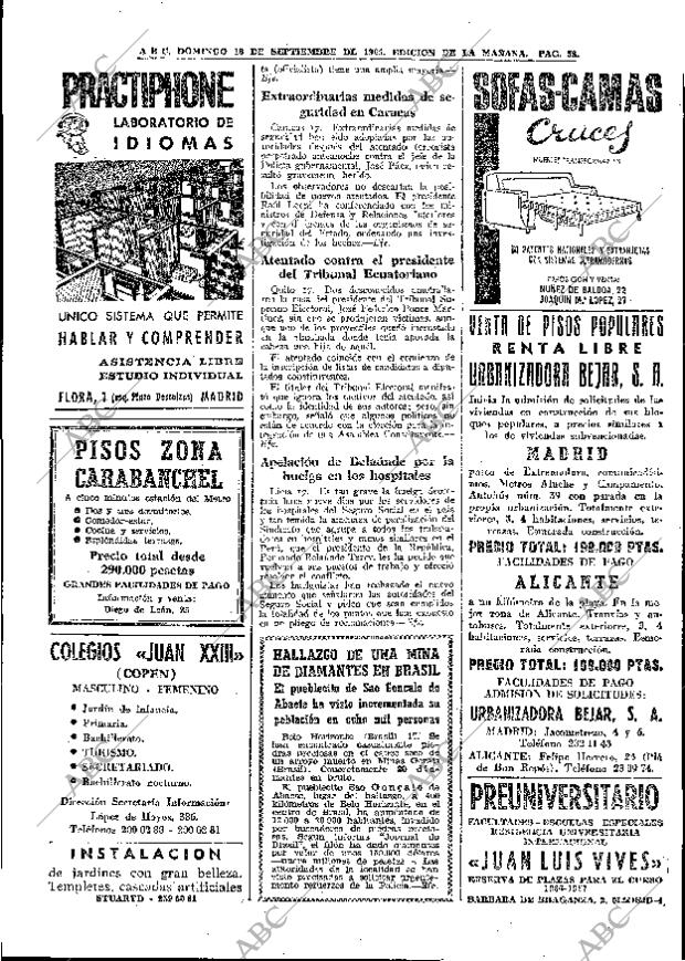 ABC MADRID 18-09-1966 página 58