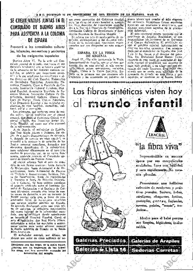 ABC MADRID 18-09-1966 página 63