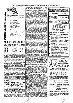 ABC MADRID 18-09-1966 página 72