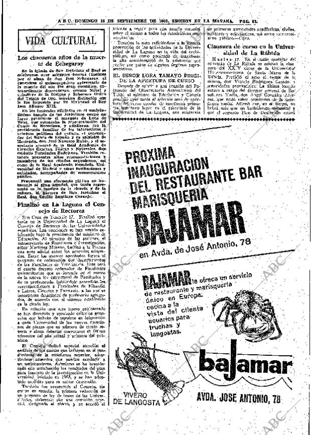 ABC MADRID 18-09-1966 página 81