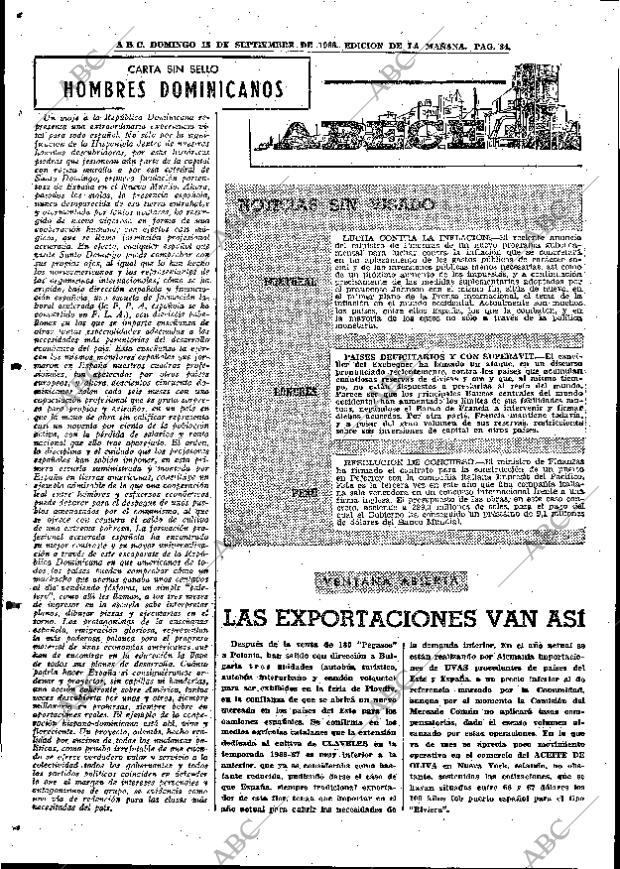 ABC MADRID 18-09-1966 página 84