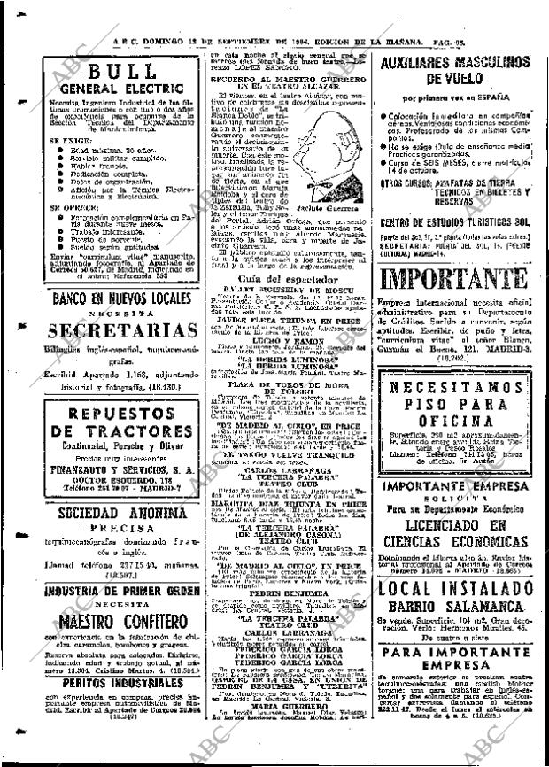 ABC MADRID 18-09-1966 página 98